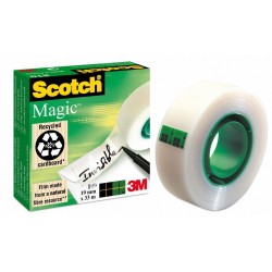 Scotch Magic 810 19mm x 33m 33m Trasparente 1pezzoi cancelleria e nastro adesivo per ufficio 55851