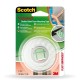 Scotch Rotolo Nastro Biadesivo Bianco 331915B12 19 mm x 1,5 Mt 27487