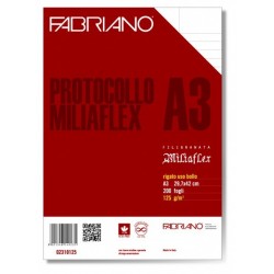 Fabriano Protocollo Miliaflex 200fogli carta da disegno 02310125