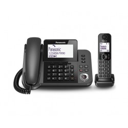 Panasonic KX-TGF320EXM DECT Identificatore di chiamata Nero telefono