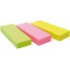 Post It 671 3 Rettangolo Verde, Rosa, Giallo 100fogli pouch autoadesiva 10383