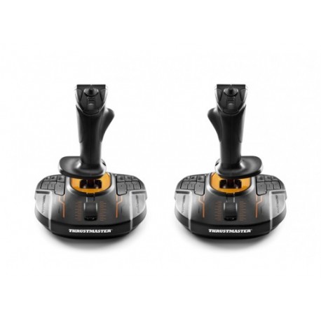 Thrustmaster T.16000M FCS SPACE SIM DUO Joystick PC Nero, Arancione 2960815