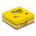 Post-It 2030U Quadrato Blu, Verde, Rosa, Giallo 450fogli pouch autoadesiva 60252