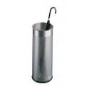 Durable Umbrella Stand metal round 28.5 Acciaio Argento portaombrelli 3350-23