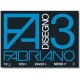 Fabriano CF10ALBUM DIS F3 NERO 24X33 125GR