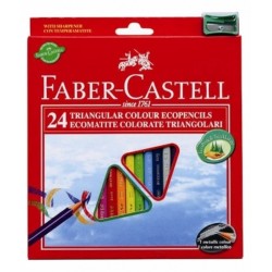 Faber Castell 120524 24pezzoi pastello colorato