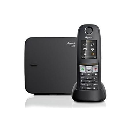 Gigaset E630 DECT Identificatore di chiamata Nero S30852H2503K101