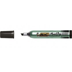 BIC 8418301 Punta smussata Nero 12pezzoi marcatore permanente