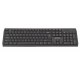 Manhattan 178723 USB QWERTY Nero tastiera IDATA 955 UBK DM