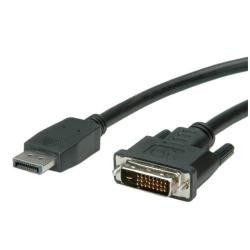 Nilox NX090207104 5m DisplayPort DVI D Nero cavo e adattatore video