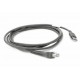 Zebra CBA U21 S07ZBR 2.1m USB EAS Nero cavo seriale