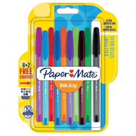 Papermate CF8 2PENNA SFERA INKJOY 100 CAP ASS