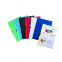 Favorit 100500033 cartellina con fermafoglio Multicolore Polipropilene PP
