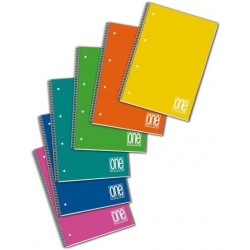 Blasetti One Color A5 80fogli Multicolore quaderno per scrivere 2939