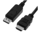 Nilox NX090208104 cavo DisplayPort 4,5 m HDMI Nero