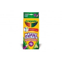 Crayola CF12 MATITE COLORATE PERS.ZZABILI