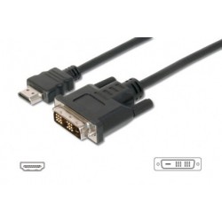 Nilox CMGLP8742 5m HDMI DVI D Nero cavo e adattatore video