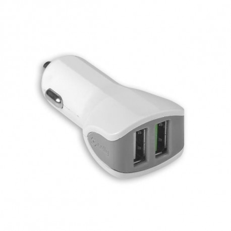 Celly TURBO CAR CH. 2USB 3.4A WHITE