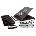 Hamlet Kit Tiramisù piattaforma per Notebook con tastiera e mouse usb XTMS100KM