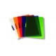 Fellowes CARTELLINA CLIPPER TRASPARENT ROSSO