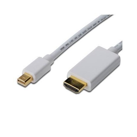 Nilox NX090206101 cavo e adattatore video 1 m Mini DisplayPort HDMI Bianco