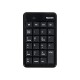 Hamlet Numeric Keypad tastierino numerico usb 2.0 nero XKPADUBK