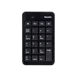 Hamlet Numeric Keypad tastierino numerico usb 2.0 nero XKPADUBK