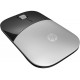 HP Z3700 mouse RF Wireless Blue LED 1200 DPI Ambidestro Argento X7Q44AAABB