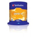 Verbatim DVD-R Matt Silver 4,7 GB 100 pezzoi 43549100