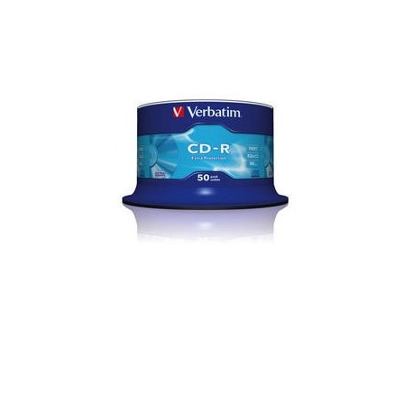 Verbatim CD R Extra Protection CD R 700MB 50pezzoi 4335150