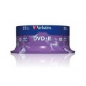 Verbatim DVD+R Matt Silver 4,7 GB 25 pezzoi 4350025