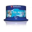 Verbatim CD-R AZO Wide Inkjet Printable 700 MB 50 pezzoi 4343850