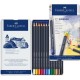 Faber Castell CF12 MATITE COL.PERMAN AST.MET ASS