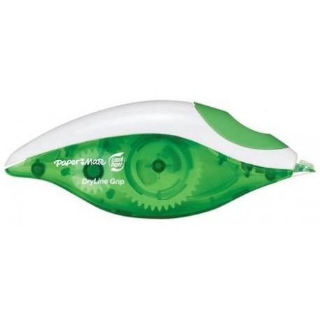 Papermate Dryline Grip 8.5m Verde, Bianco 12pezzoi nastro di correzione 1862884