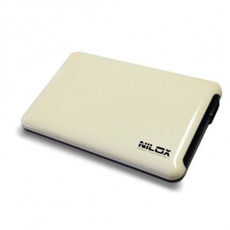 Nilox DH0002WH Enclosure HDD 2.5 Bianco contenitore di unit di archiviazione