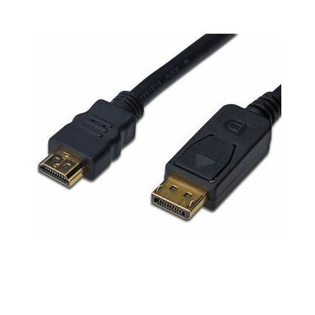 Nilox NX090205101 cavo e adattatore video 1 m DisplayPort HDMI Nero