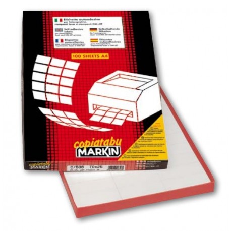 Markin CF1400 ETICHETTE 14FGX100 105X40