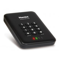 Hamlet Password disk usb 3.0 box esterno per Hard Disk Sata da 2,5 pollicci HEXD25U3KK