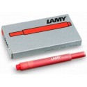 Lamy T10 ricaricatore di penna Rosso 5 pezzoi 1602076