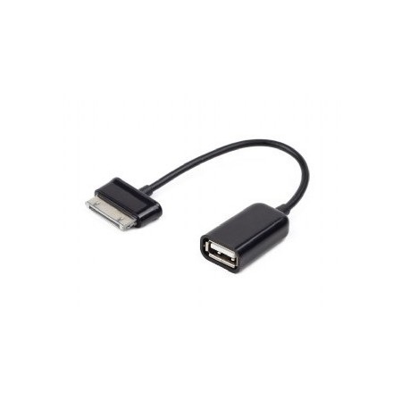 Techmade A OTG AF30P 001 cavo per cellulare Nero USB A Samsung 30 pin 0,15 m