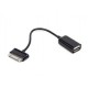 Techmade A OTG AF30P 001 cavo per cellulare Nero USB A Samsung 30 pin 0,15 m