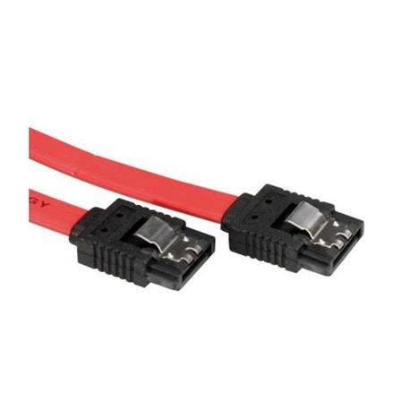 Nilox 1m SATA cavo SATA SATA 7 pin Nero, Rosso NX090305111