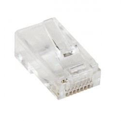 StarTech.com Connettore modulare a treccia RJ45 Cat5e Confezione da 50 CRJ4550PK