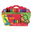 Giotto Be-Be Colori a cera Multicolore 10 pezzoi 466800