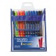 Tratto 1 Grip Nero, Blu, Ciano, Verde, Magenta, Arancione, Porpora, Rosso Twist retractable ballpoint pen 12 pezzoi 826800