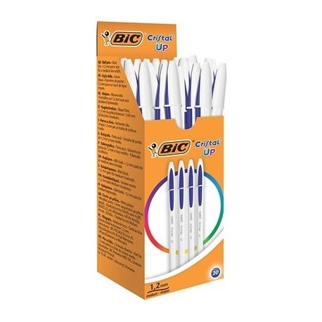 BIC CONF20 PENNE CRISTAL UP BLU 1.2MM