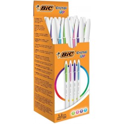 BIC CONF20 PENNE CRISTAL UP COL.ASS 1.2