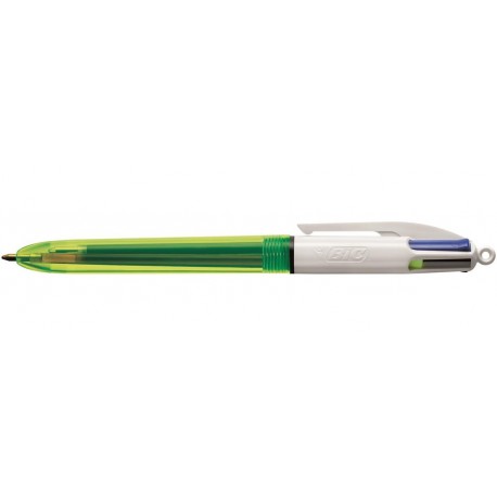 BIC CF12PENNA 4 COLOUR FLUOP