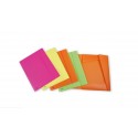 Favorit Neon A5 Polipropilene PP Fucsia, Verde, Arancione, Giallo 400090480
