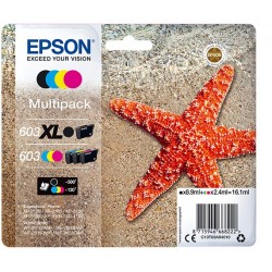 Epson C.INK MULTIPACK NERO XLCOLORE 603 STELLA MARINA